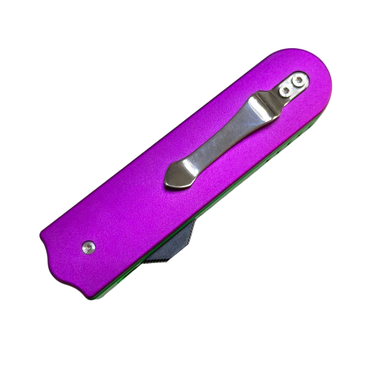 Sao Squid OTF full collection lineup — multiple Sao Squid OTF variants with different anodized colorways displayed side by side.