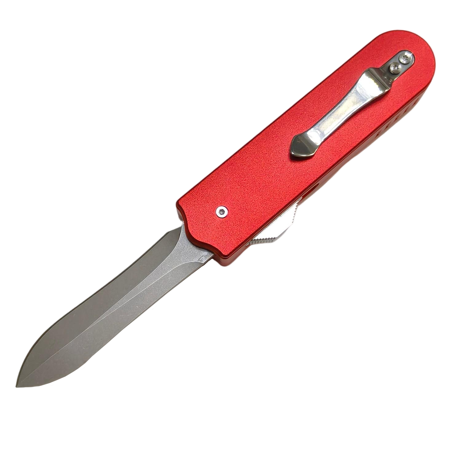 Sao Knife Squid OTF Knife CPM-20CV Blade Aluminum Handle Bone SK260831-4
