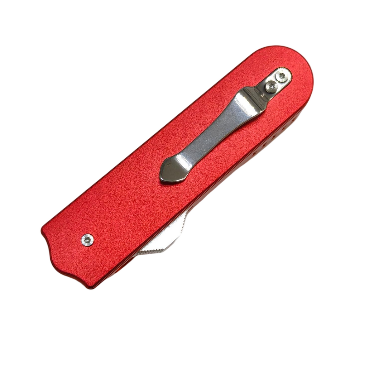 Sao Knife Squid OTF Knife CPM-20CV Blade Aluminum Handle Bone SK260831-4