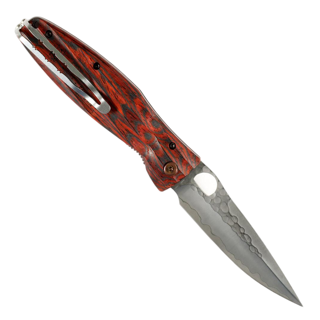 Mcusta MC-183G Sengoku Tokugawa Ieyasu Samurai SPG2 Blade Pakkawood Handle Folding Pocket Knife