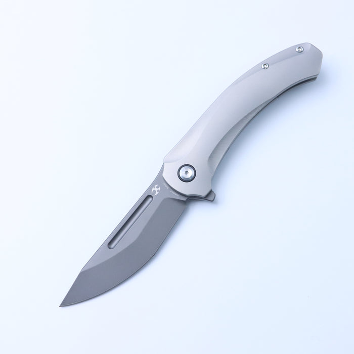KANSEPT Knives Hira K1090A4 CPM S35VN Blade Titanium Handle Frame Lock