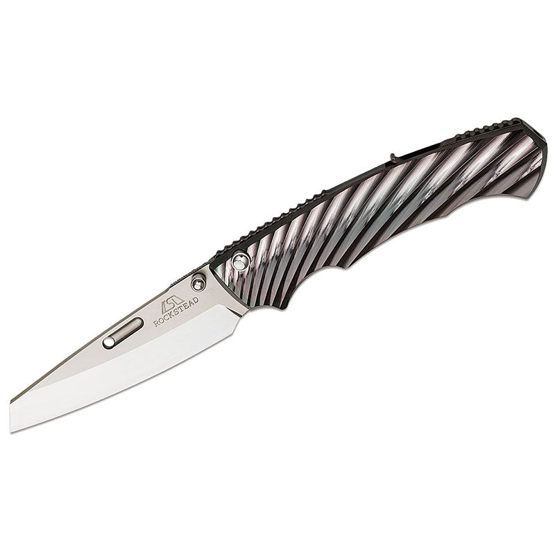 Rockstead RYO H-ZDP (DP) ZDP189 Blade DLC-Prism Titanium Handle Button Lock
