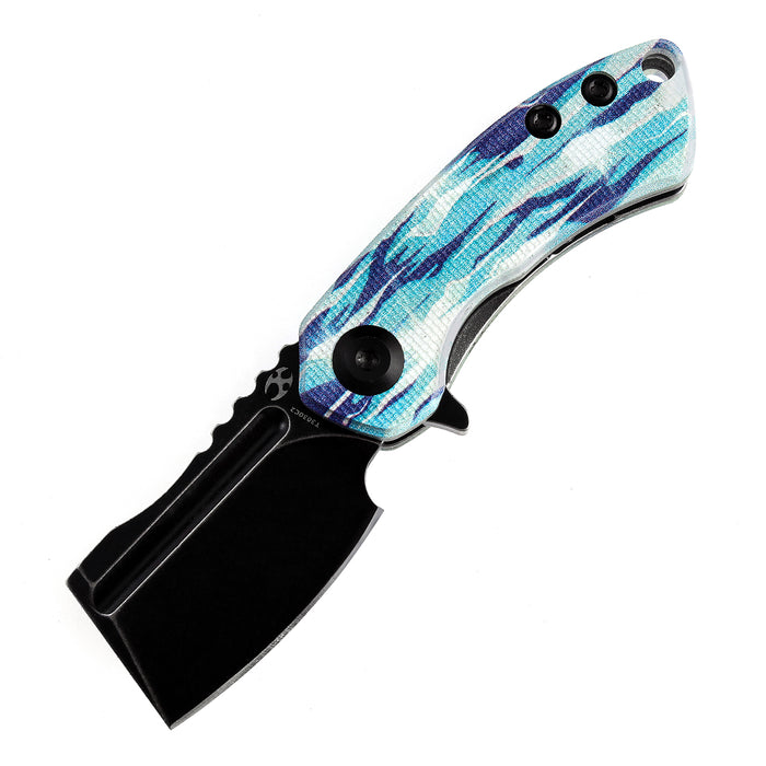 Kansept Mini Korvid Flipper Knife 154CM Blade G10 Handle T3030C2