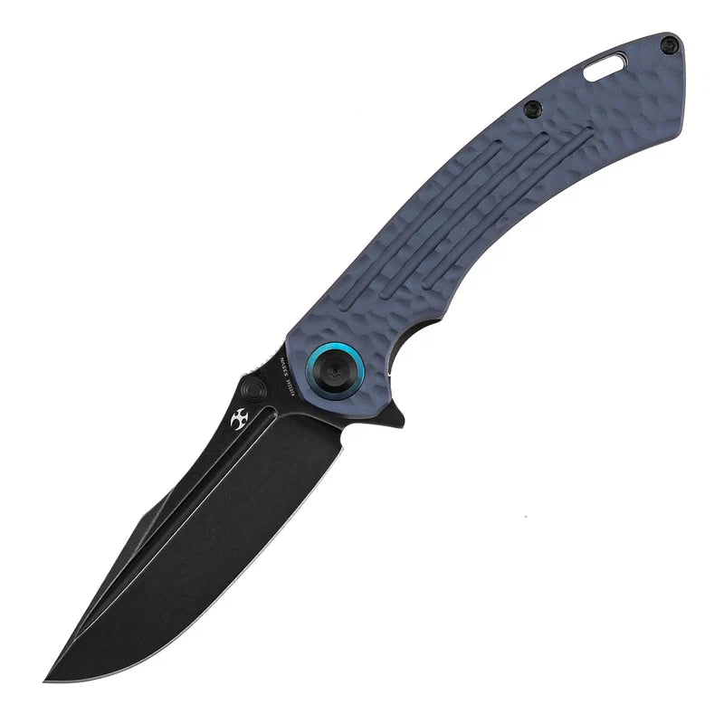 Kansept Pretatout K1032A6 CPM-S35VN Blade Purple Aluminum Handle Liner Lock Folding Knife