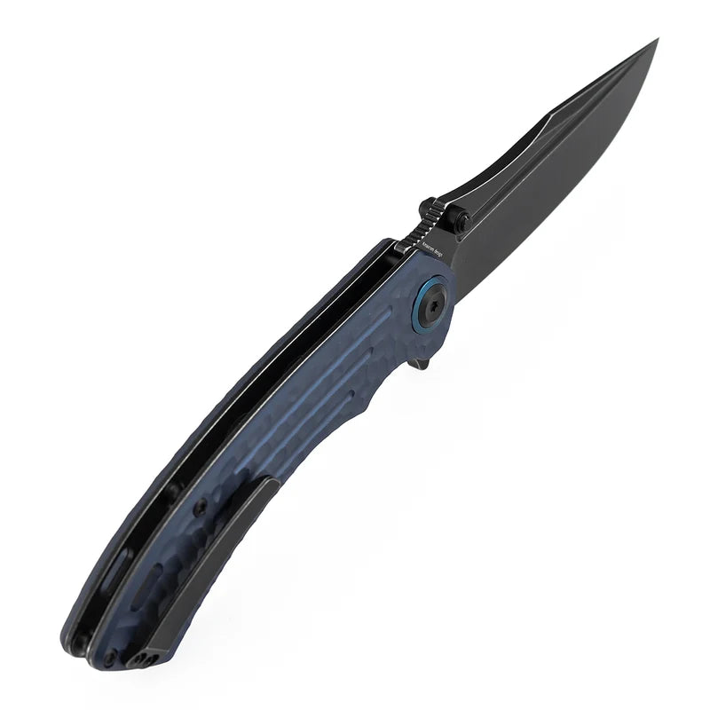 Kansept Pretatout K1032A6 CPM-S35VN Blade Purple Aluminum Handle Liner Lock Folding Knife