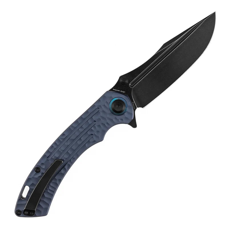 Kansept Pretatout K1032A6 CPM-S35VN Blade Purple Aluminum Handle Liner Lock Folding Knife