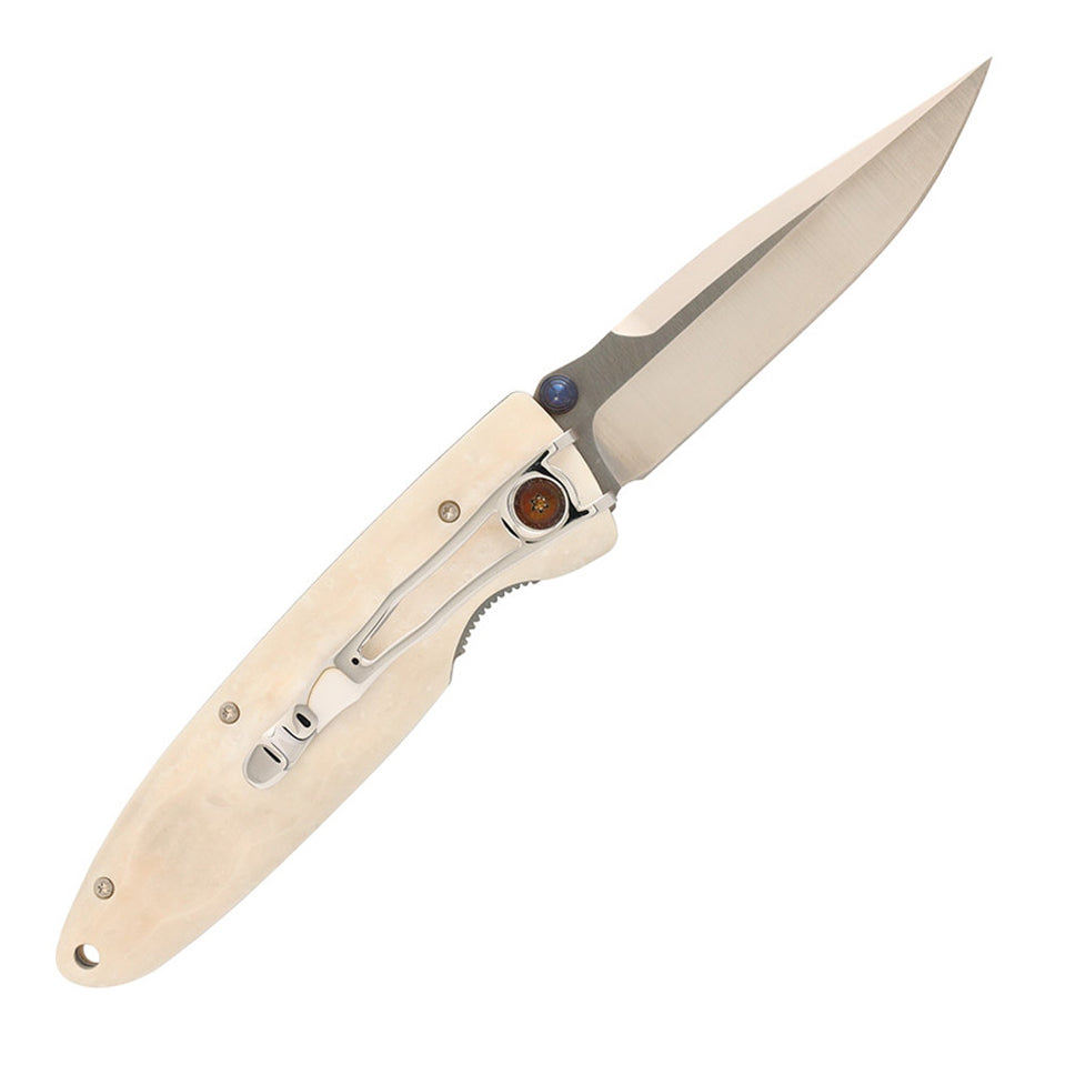 Mcusta Knife MC-0015 Wave Series VG10 Blade Corian Handle Folding Knife Edc