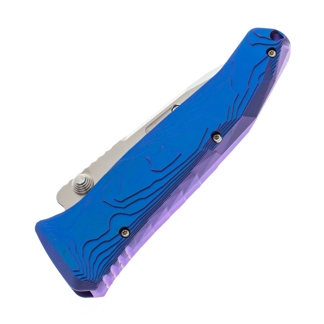Rockstead 折叠刀 SAI-ZDP (BL) ZDP-189 刀片 钛合金手柄 刀具收藏