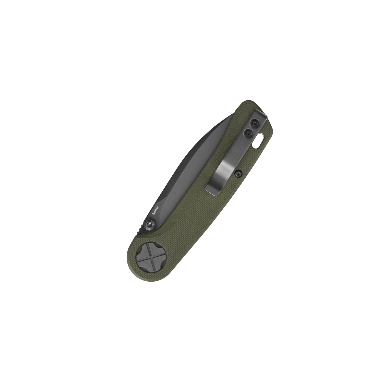 QSP Orca QS179-D2 10Cr15MoV Blade Green G10 Handle Button Liner Lock Folding Knife