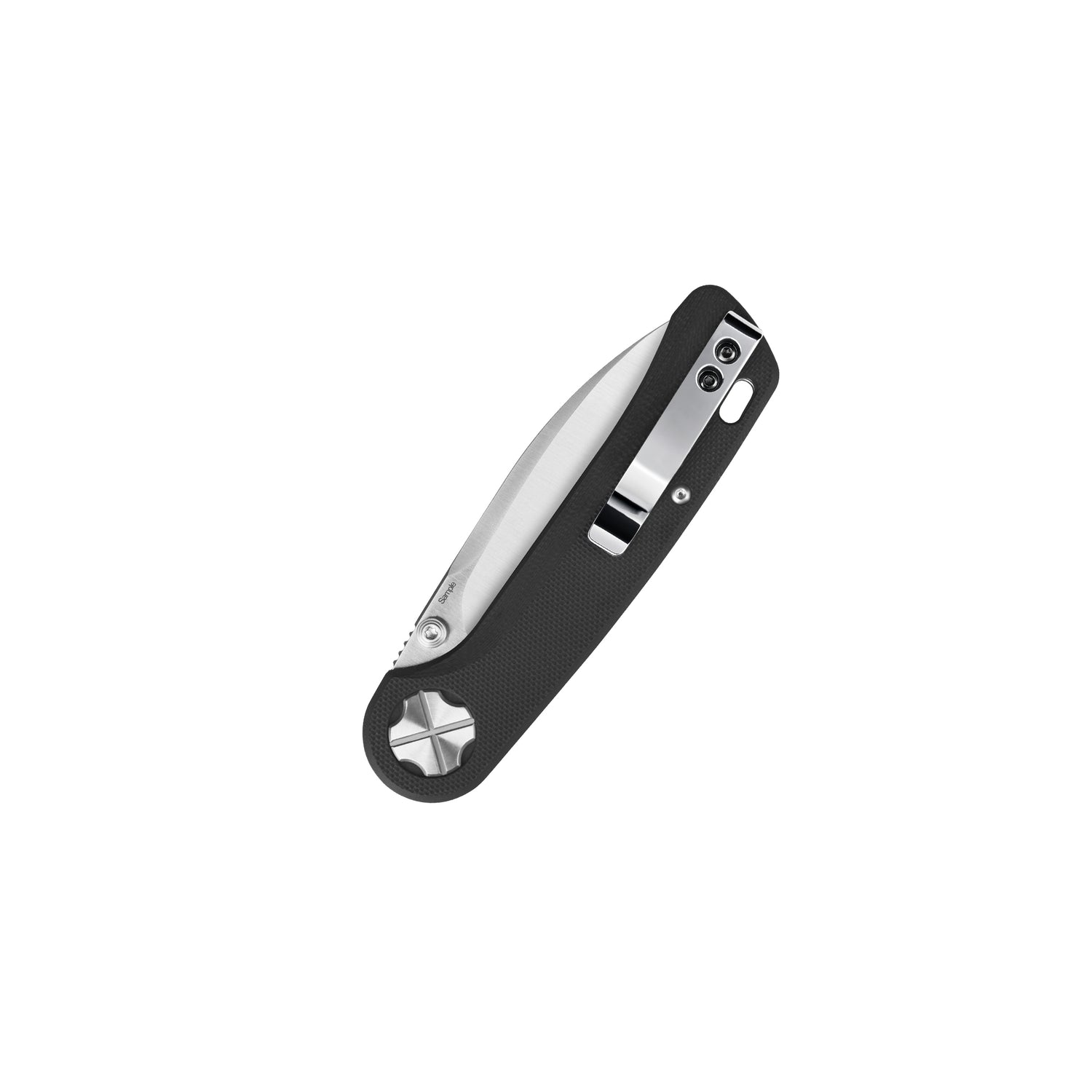 QSP Orca QS179-A1 10Cr15MoV Blade Black G10 Handle Button Liner Lock Folding Knife