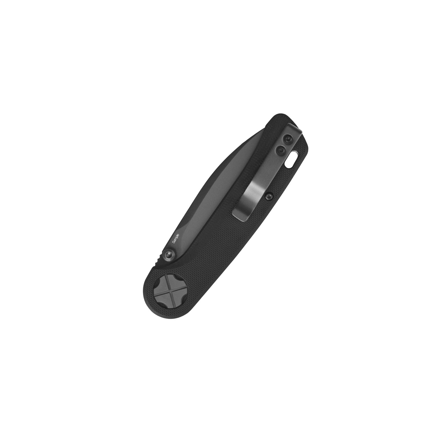 QSP Orca QS179-A2 10Cr15MoV Blade Black G10 Handle Button Liner Lock Folding Knife