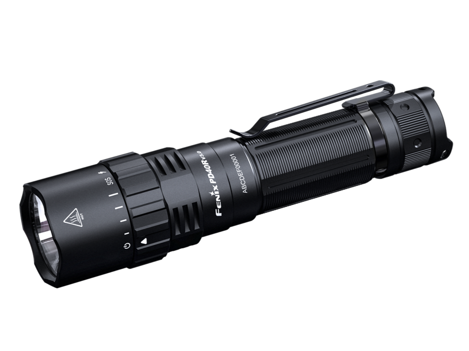 Fenix PD40R V3 Patrol Waterproof Spotlight Rechargeable Flashlight