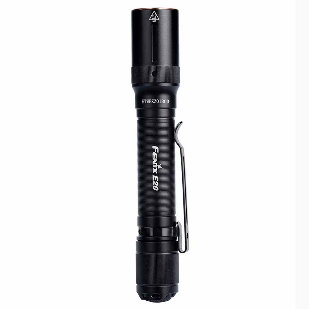 Fenix E20 V2 Sleek 350 Lumen AA Powered Pocket Flashlight