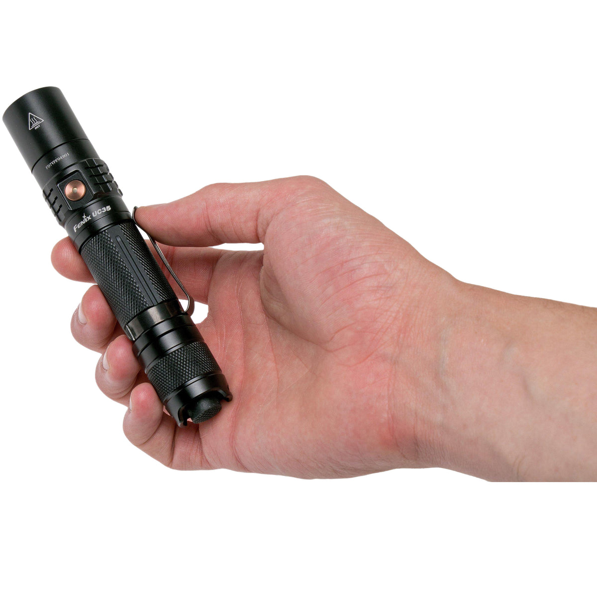 Fenix UC35 V2 Rechargeable Flashlight 1000 Lumens Everyday Carry Light