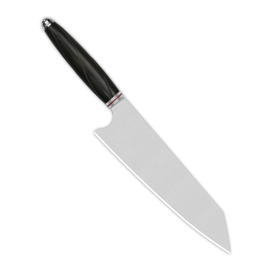 QSP Kitchen Knife QS-KK-004A 8'' Kiritsuke 14C28N Blade Ebony Wood Handle Mulan Series