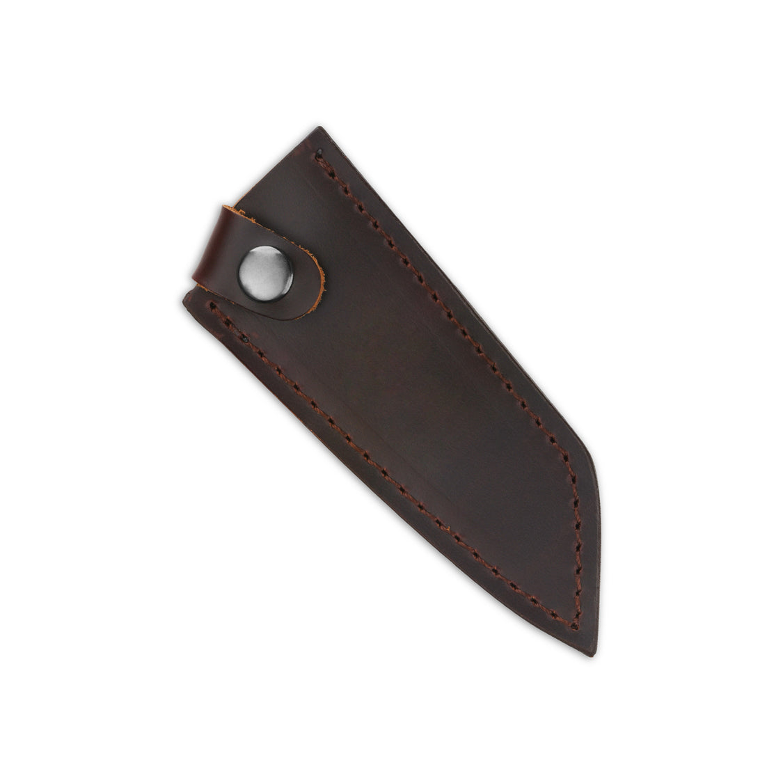 QSP Kitchen Knife QS-KK-005C 4'' Kiritsuke Brass Copper Damascus Blade Desert Iron Wood Handle Mulan Series