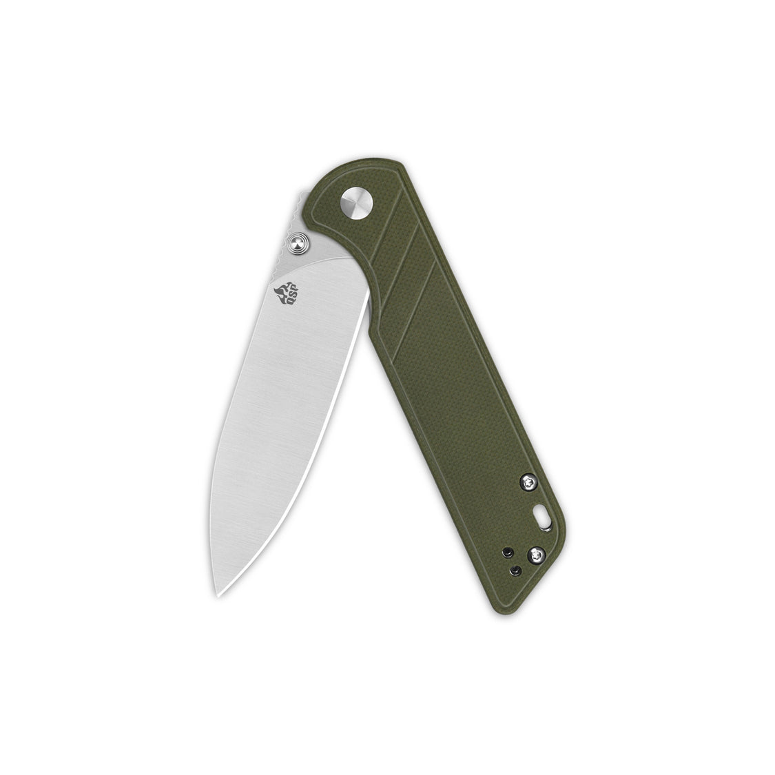 QSP Parrot V2 QS102-B V2 D2 Blade G10 Handle Ball Bearings Liner Lock Pocket knife