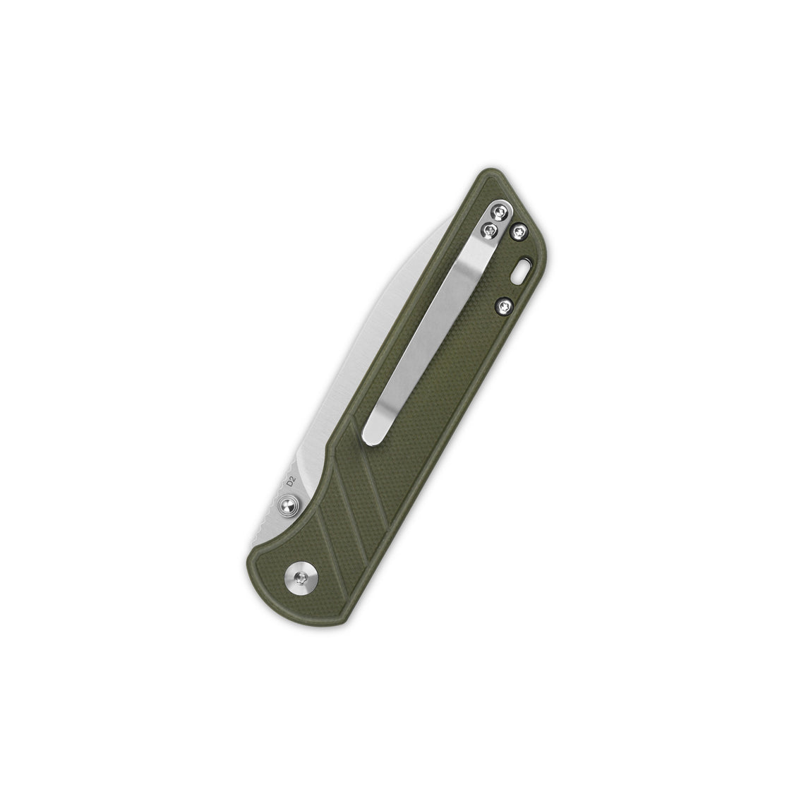 QSP Parrot V2 QS102-B V2 D2 Blade G10 Handle Ball Bearings Liner Lock Pocket knife