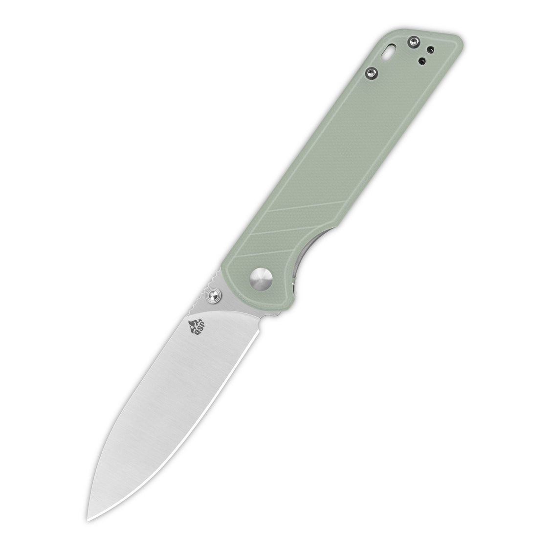 QSP Parrot V2 QS102-C V2 D2 Blade G10 Handle Ball Bearings Liner Lock Pocket knife