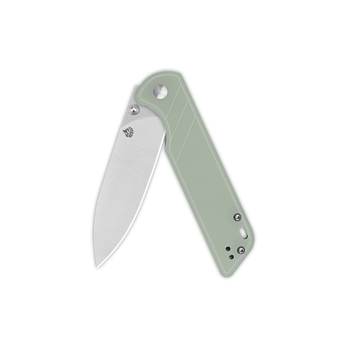 QSP Parrot V2 QS102-C V2 D2 Blade G10 Handle Ball Bearings Liner Lock Pocket knife