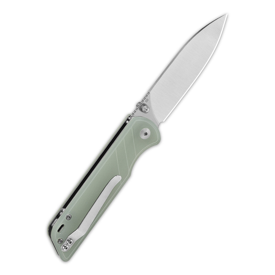 QSP Parrot V2 QS102-C V2 D2 Blade G10 Handle Ball Bearings Liner Lock Pocket knife