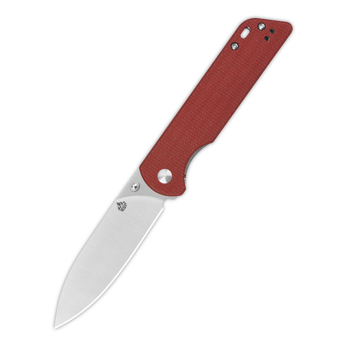 QSP Parrot V2 QS102-E V2 D2 Blade Micarta Handle Ball Bearings Liner Lock Pocket knife