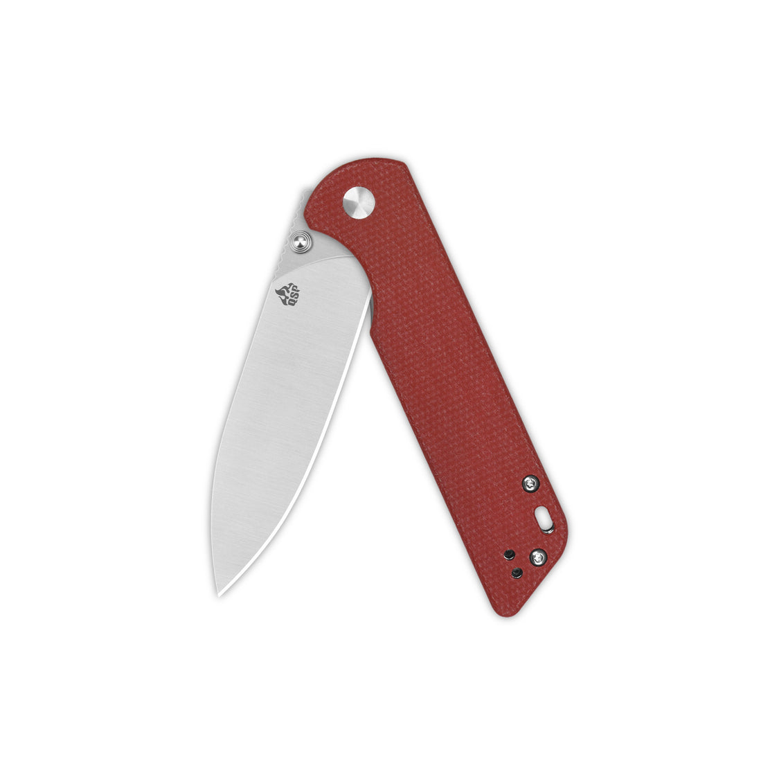 QSP Parrot V2 QS102-E V2 D2 Blade Micarta Handle Ball Bearings Liner Lock Pocket knife