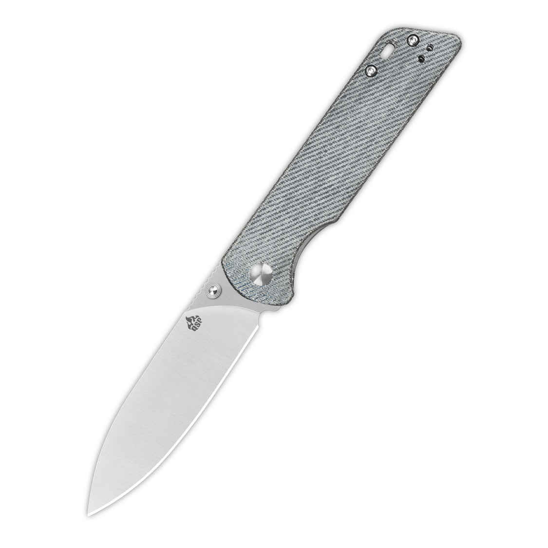QSP Parrot V2 QS102-F V2 D2 Blade Micarta Handle Ball Bearings Liner Lock Pocket knife
