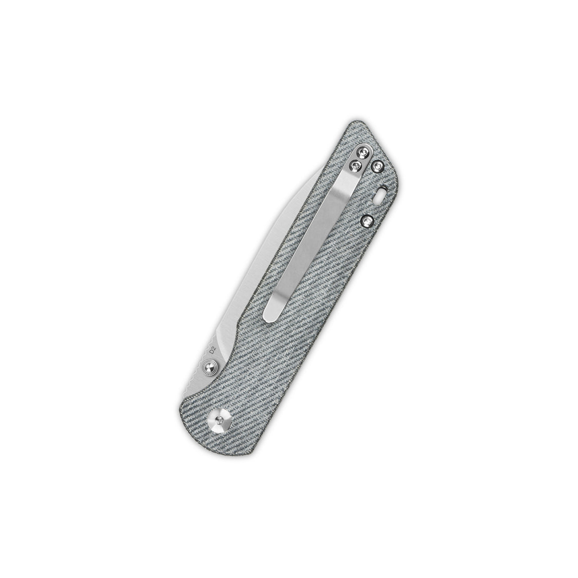 QSP Parrot V2 QS102-F V2 D2 Blade Micarta Handle Ball Bearings Liner Lock Pocket knife