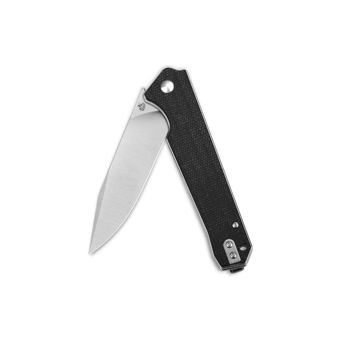 QSP Mamba V2 QS111-G1 D2 Blade Black Micarta Handle Liner Lock Pocket Knife