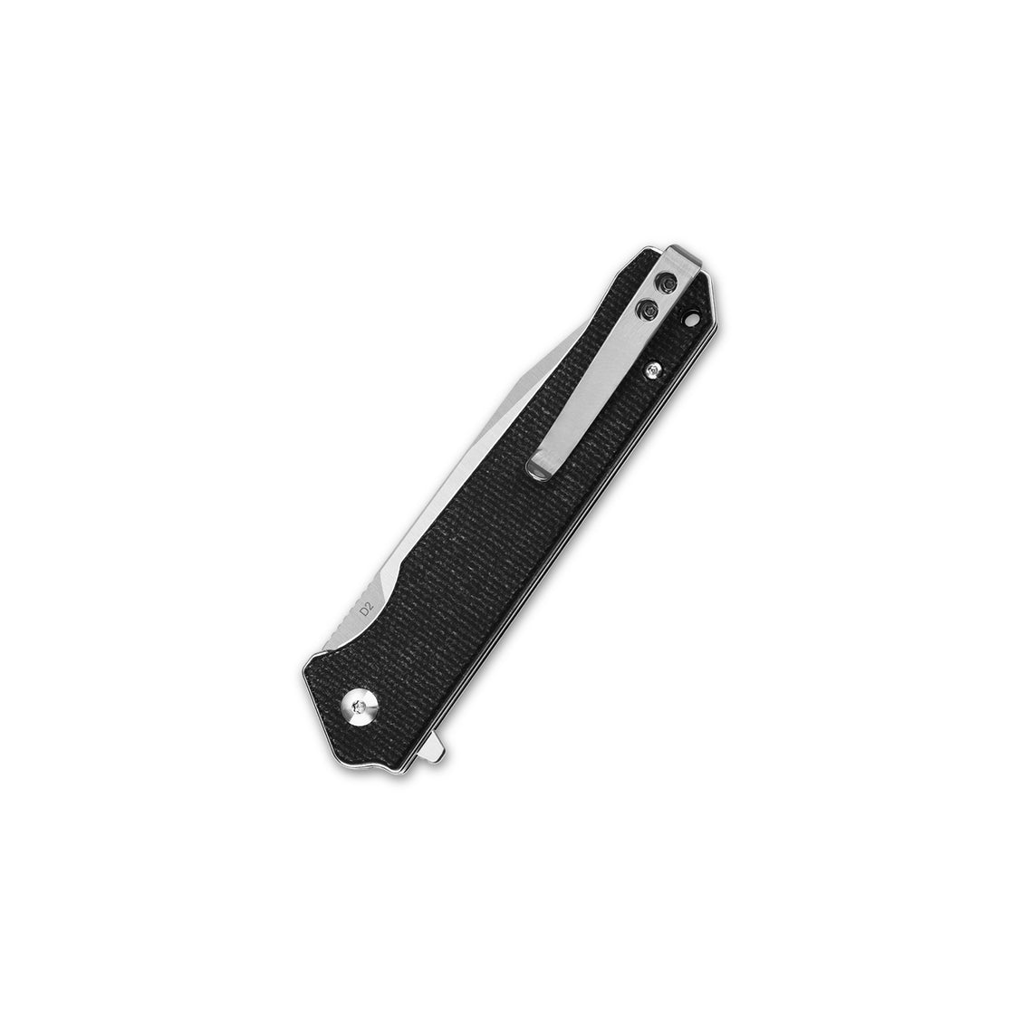 QSP Mamba V2 QS111-G1 D2 Blade Black Micarta Handle Liner Lock Pocket Knife
