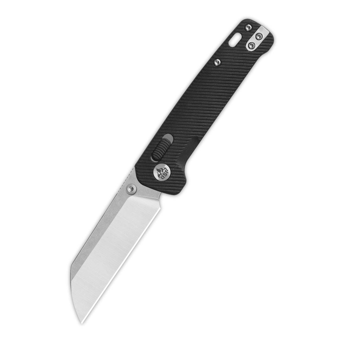 QSP Penguin QS130GL-A1 Glyde Lock Pocket Knife 14C28N Blade Black FRN Handle