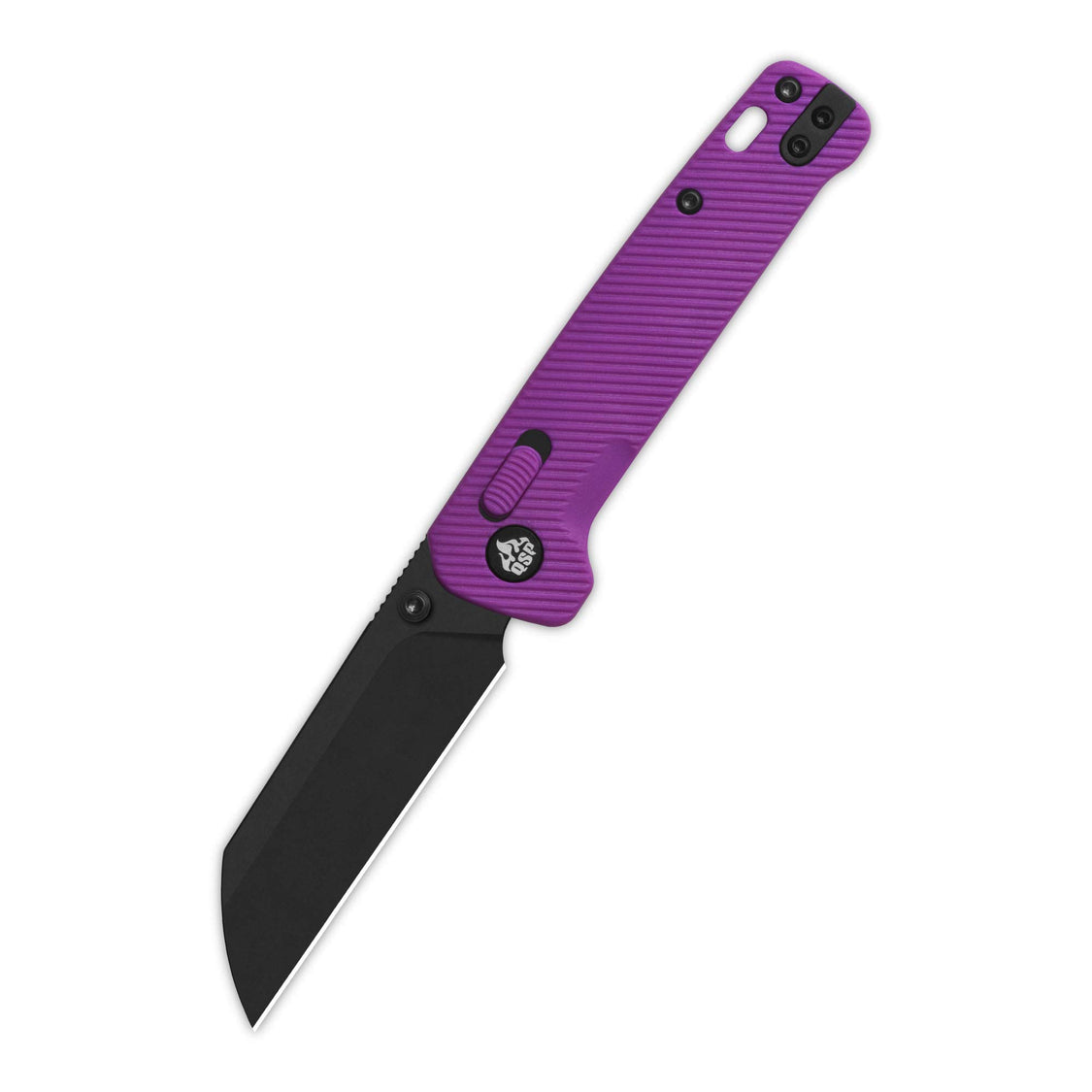 QSP Knife Penguin QS130GL-E2 14C28N Blade Purple FRN Handle Glyde Lock Pocket Knife