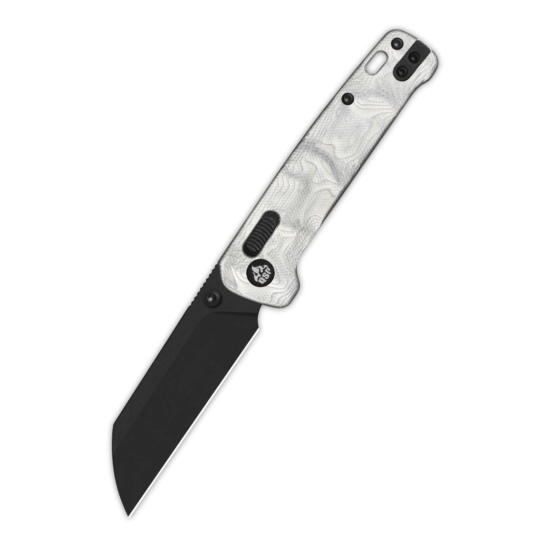 QSP Knife Penguin QS130GL-G2 14C28N Blade G10 with Aluminum Foil Handle Glyde Lock Pocket Knife