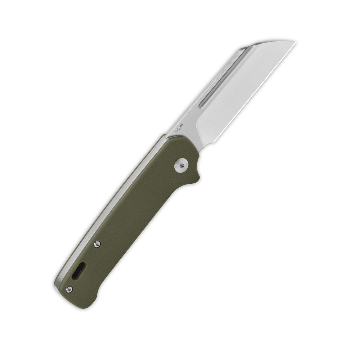 QSP Penguin QS130SJ-D 14C28N blade G10 Handle Slip Joint Pocket Knife