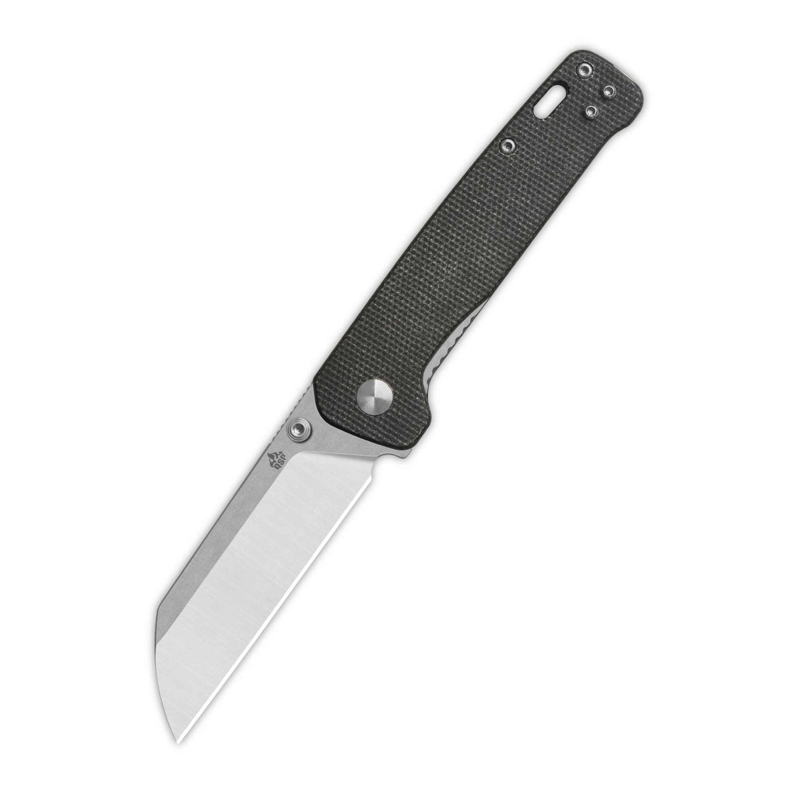 QSP Penguin V2 QS130V2-A1 Pocket Knife D2 blade Dark Brown Micarta handle Liner Lock