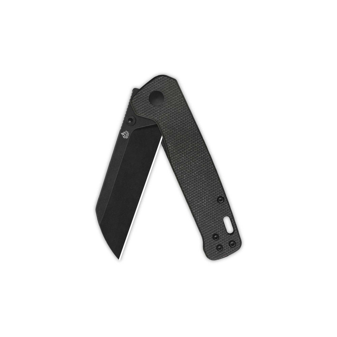 QSP Penguin V2 QS130V2-A2 D2 blade Dark Brown Micarta handle Pocket Knife Liner Lock