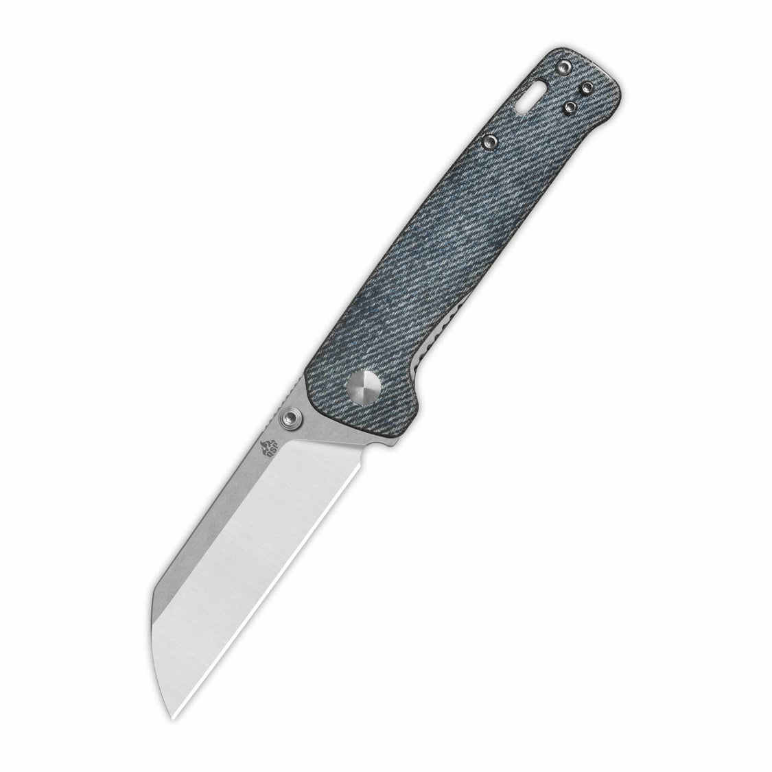 QSP Penguin V2 QS130V2-B1 D2 blade Denim Micarta handle Pocket Knife Liner Lock