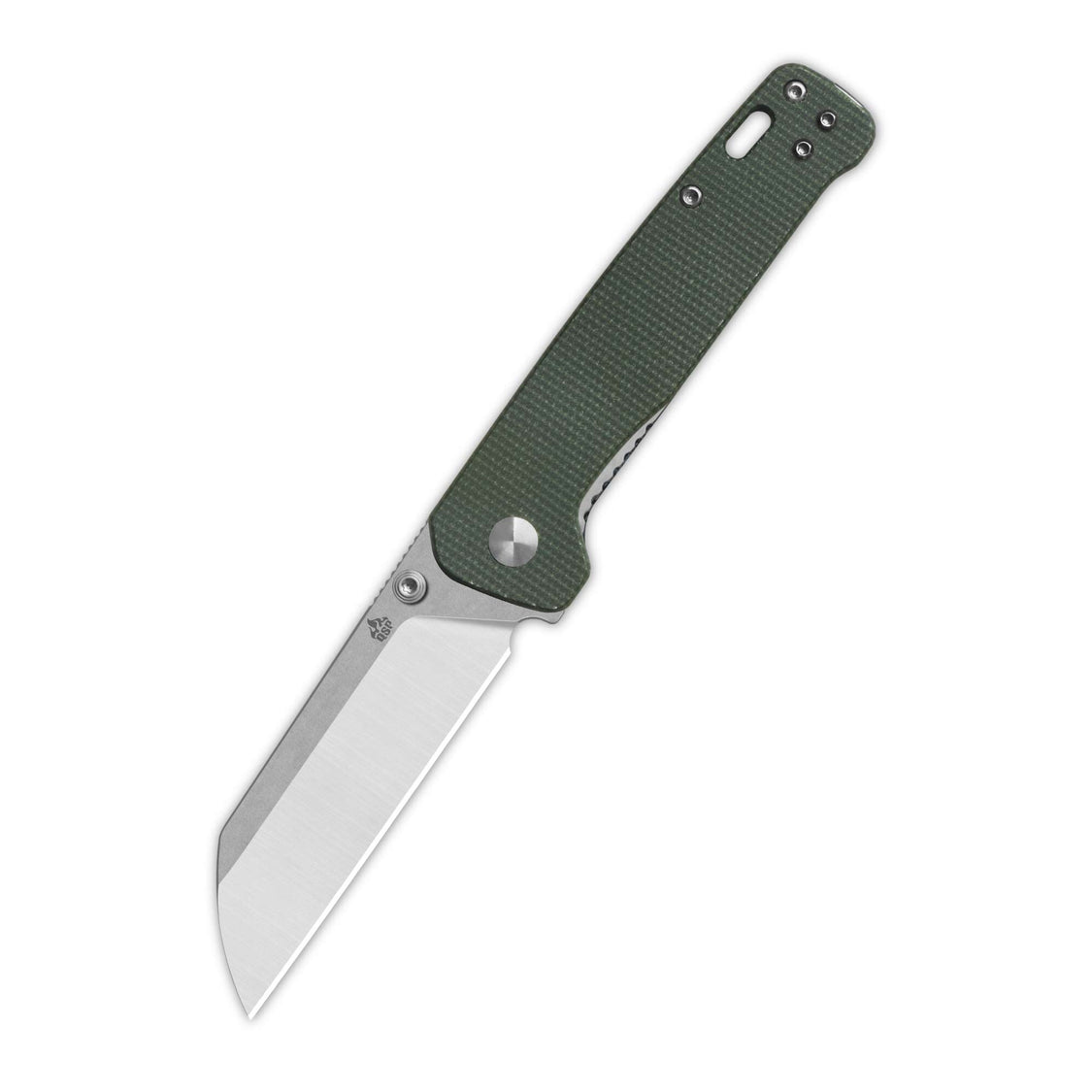 QSP Penguin V2 QS130V2-C1 D2 blade Green Micarta handle Pocket Knife Liner Lock
