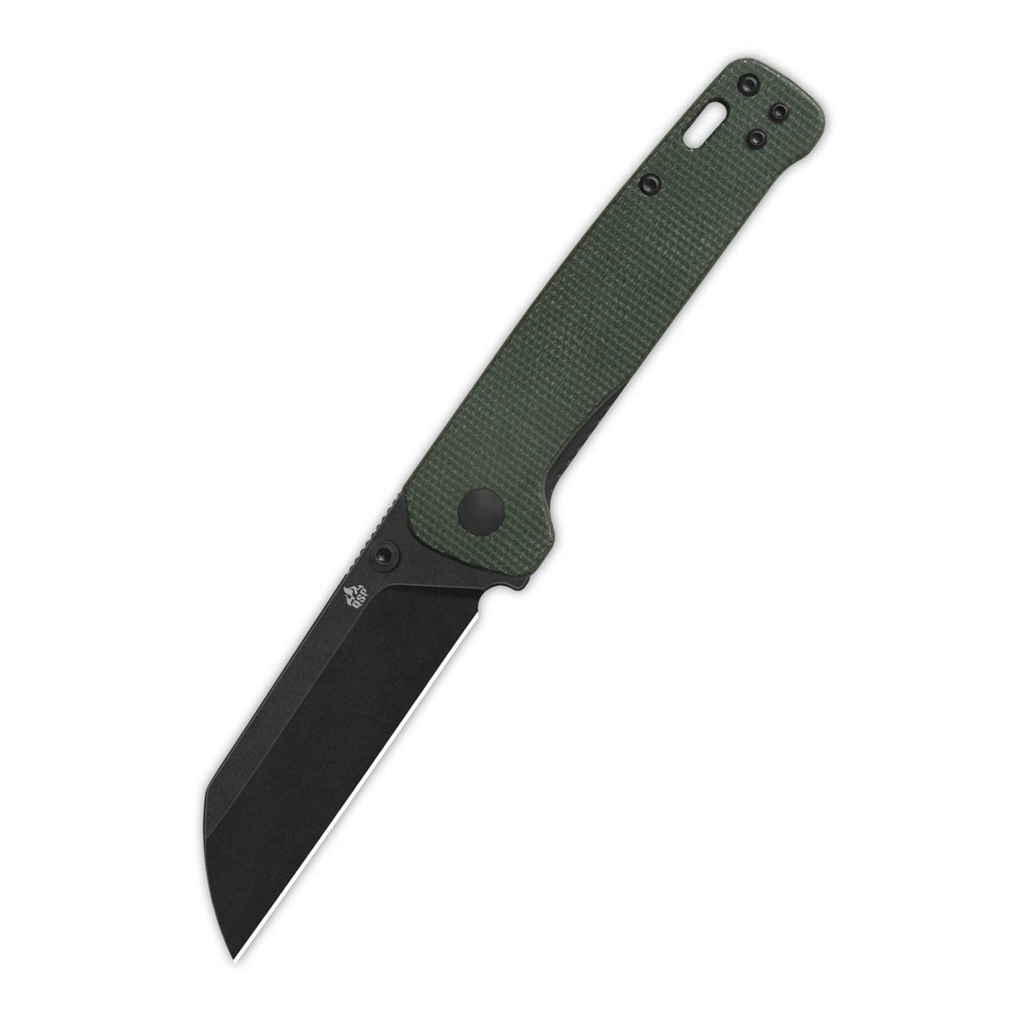 QSP Penguin V2 QS130V2-C2 D2 blade Green Micarta handle Pocket Knife Liner Lock