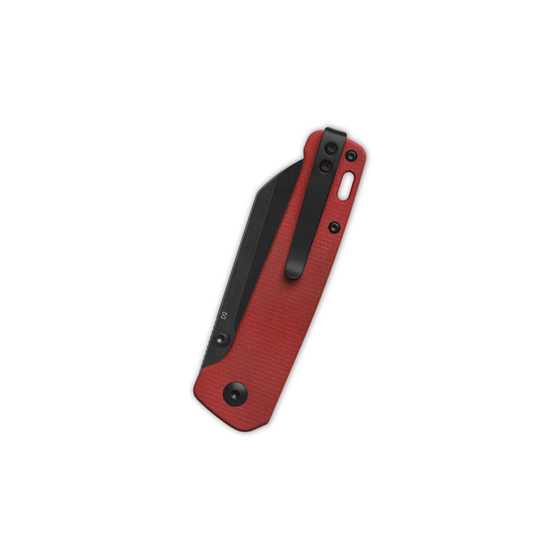 QSP Penguin V2 QS130V2-D2 D2 blade Red Micarta handle Liner Lock Pocket Knife