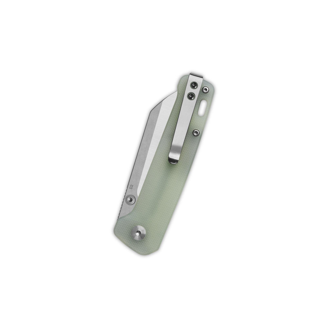 QSP Penguin V2 QS130V2-G1 D2 blade Jade G10 handle Liner Lock Pocket Knife