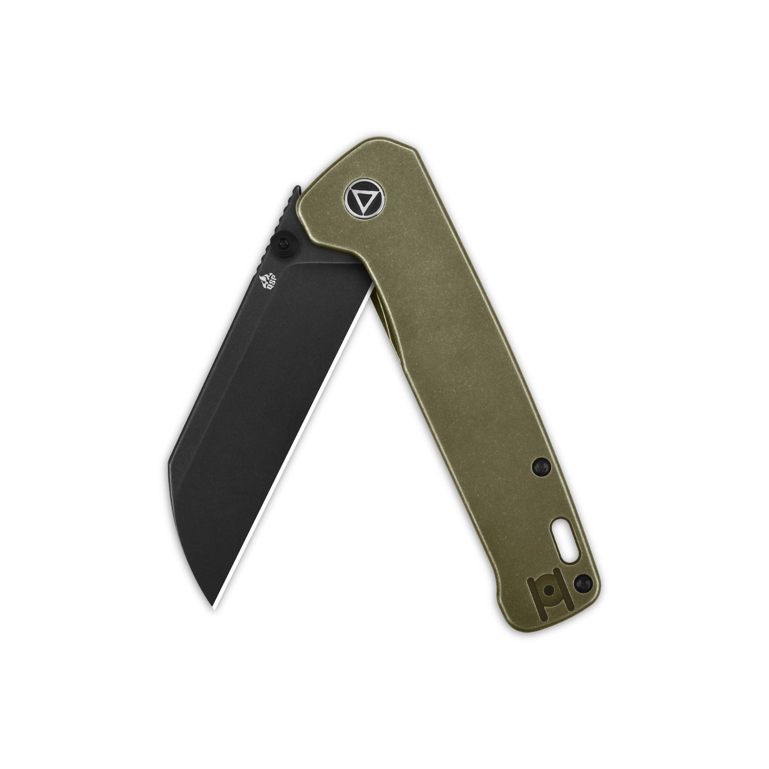 QSP Penguin Plus QS130XL-B CPM-20CV Blade Titanium Handle Frame Lock Folding Knife