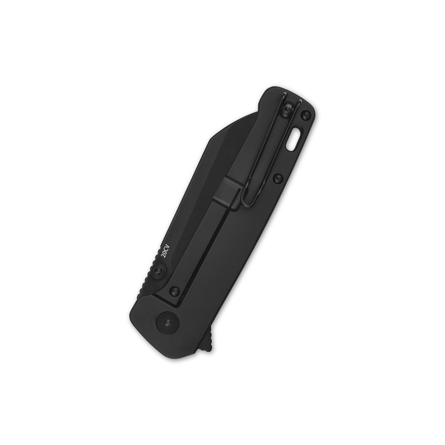 QSP Penguin Plus QS130XL-C CPM-20CV Blade Titanium Handle Frame Lock Folding Knife