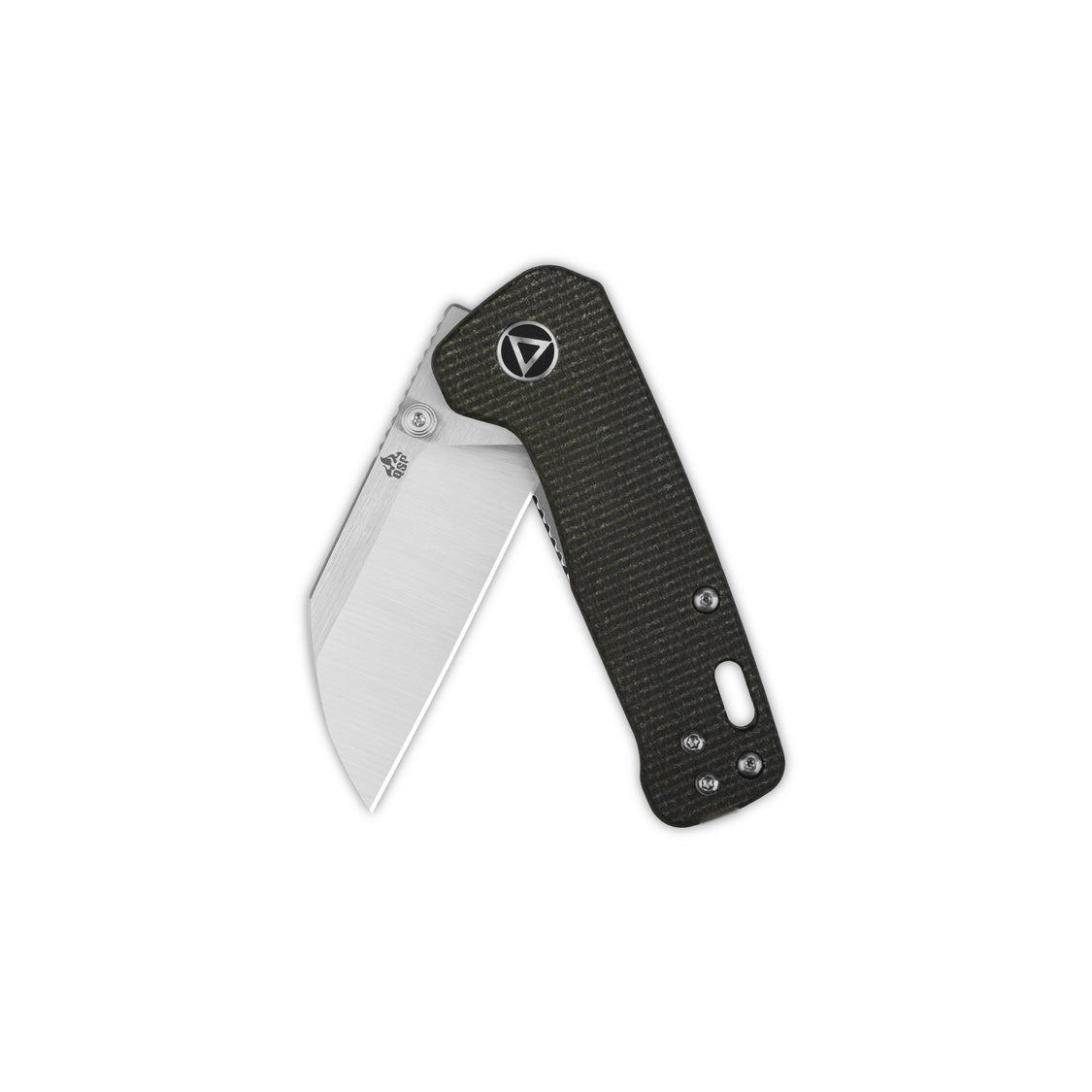 QSP Penguin Mini QS130XS-A 14C28N Blade Micarta Handle Liner Lock Pocket Knife