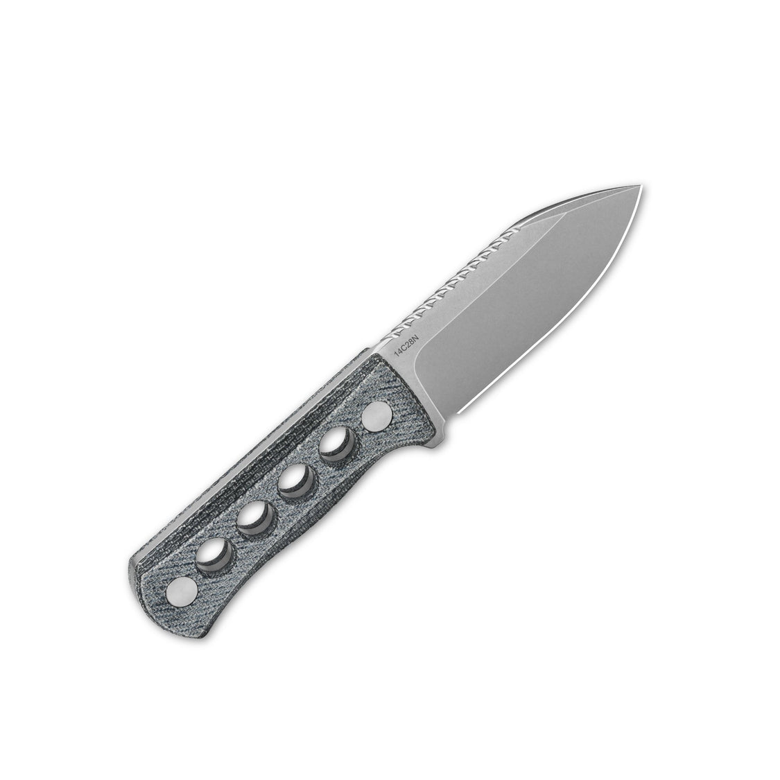 QSP Canary QS141-D1 14C28N blade Denim Micarta handle with Kydex sheath Neck knife