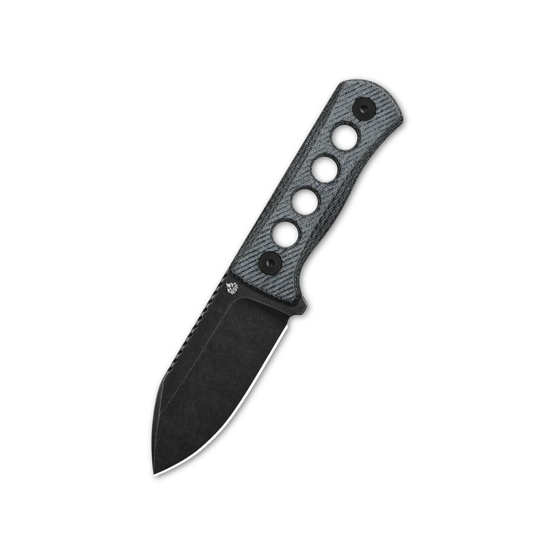 QSP Canary QS141-D2 14C28N blade Denim Micarta handle with Kydex sheath Neck knife