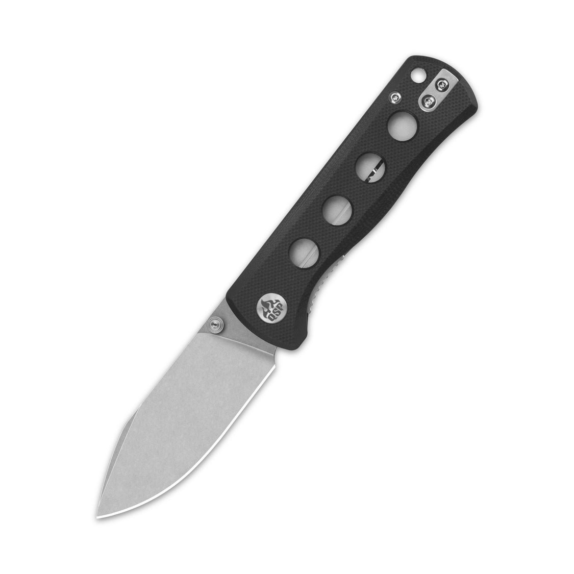 QSP Canary Folder QS150-A1 14C28N Blade Black G10 Handle Liner Lock Pocket Knife