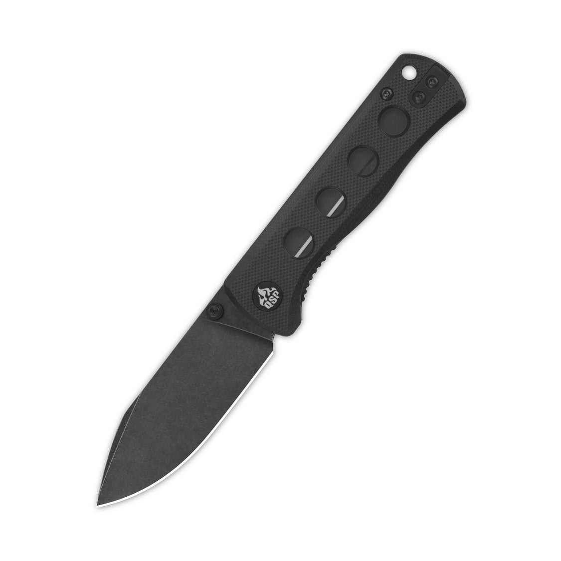 QSP Canary Folder QS150-A2 14C28N Blade Black G10 Handle Liner Lock Pocket Knife