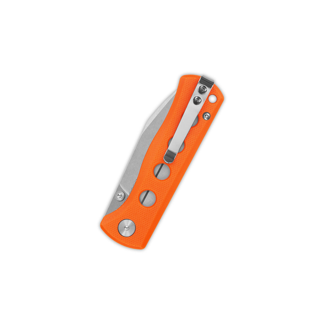QSP Canary Folder QS150-B1 14C28N Blade Orange G10 Handle Liner Lock Pocket Knife